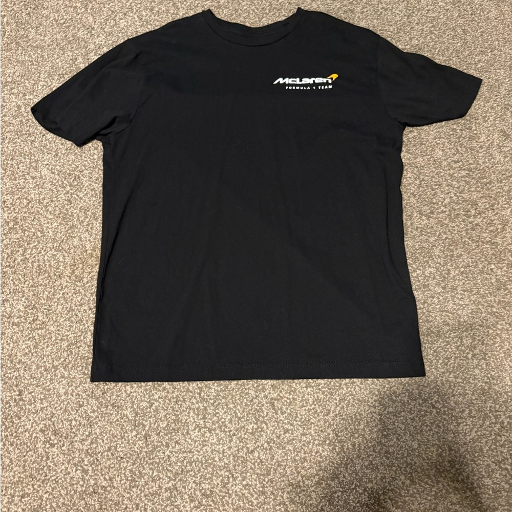 McLaren Black Short Sleeve Men's Tee